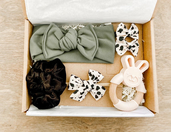 Sage Animal Print Box